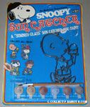 Snoopy Sun Catcher Kit - Charlie Brown eating ice cream